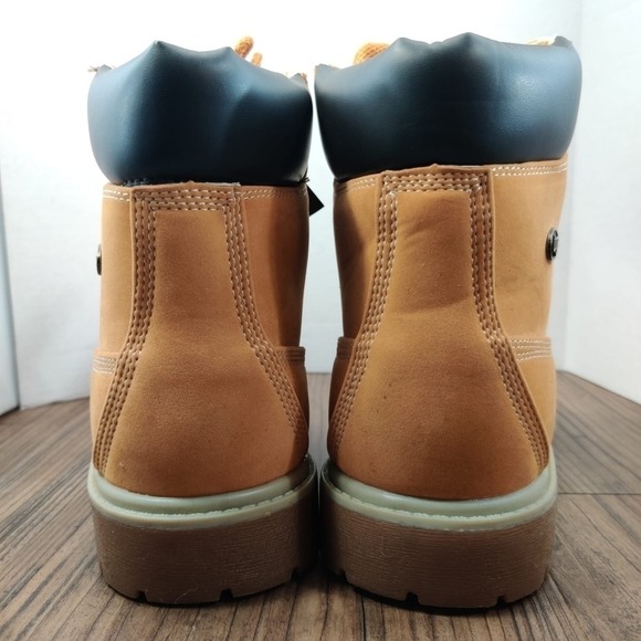 LUGZ Rucker Hi Ankle Boot Women Sz 9 Wheat Tan Lug‎ Sole Casual Walking Lace Up - Picture 12 of 16
